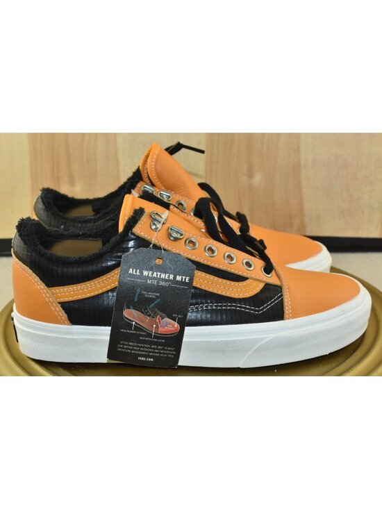 Vans Old Skool MTE Unisex Men Shoes Sz 8 All Weather Black Apricot Faux Fur New main image 10